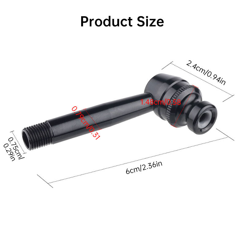 Carbon Fiber Disc Wheel Adapter to Fixed Cog Valve Converter | PRESTA Compatible Cycling Part