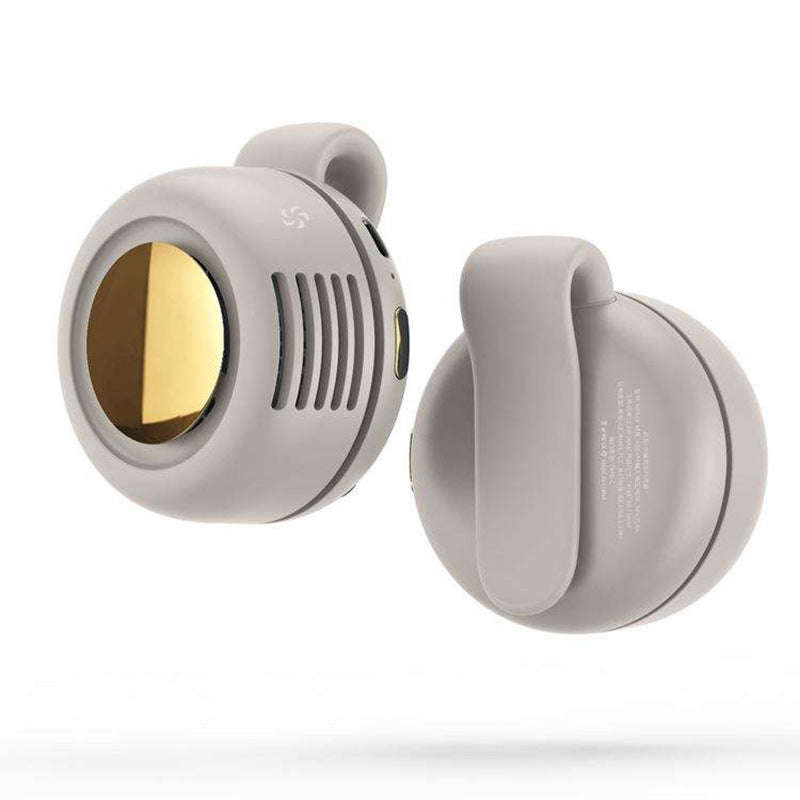 Portable Clip-on Mini Fan with No Blades, Compact Handheld Fan for Waist or Bag, Direct Factory Supply