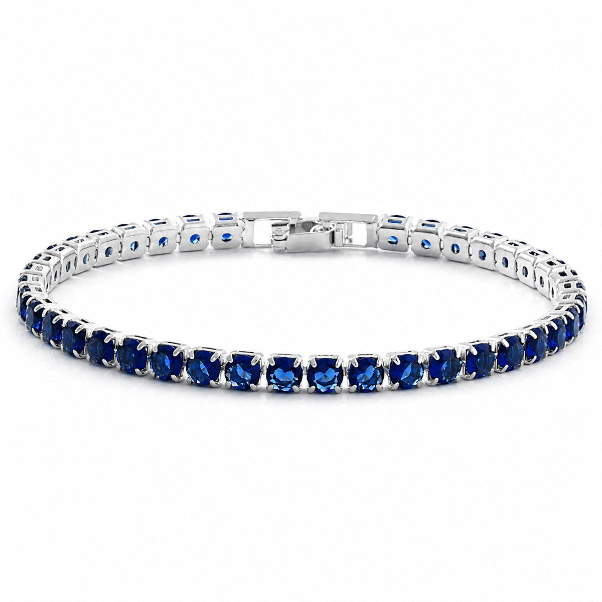 Hip Hop Tennis Zircon Chain Bracelet for Men and Women, Simple Fashion Jewelry