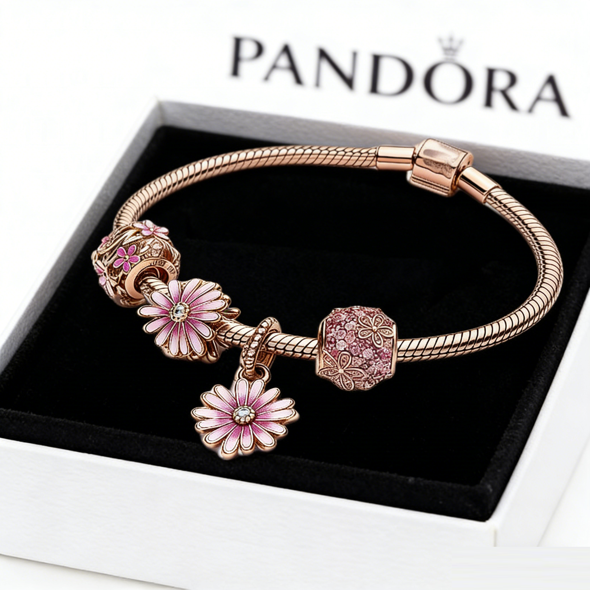 Bracelet Hollow Galaxy Rose Gold Series Daisy Series Bracelet