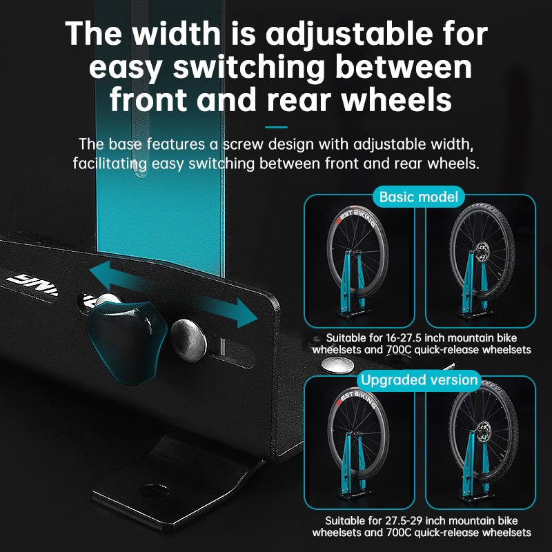 Professional Bike Wheel Stand, Bicycle Tire Repair Holder, Maintenance Rack, Cycling Accessory