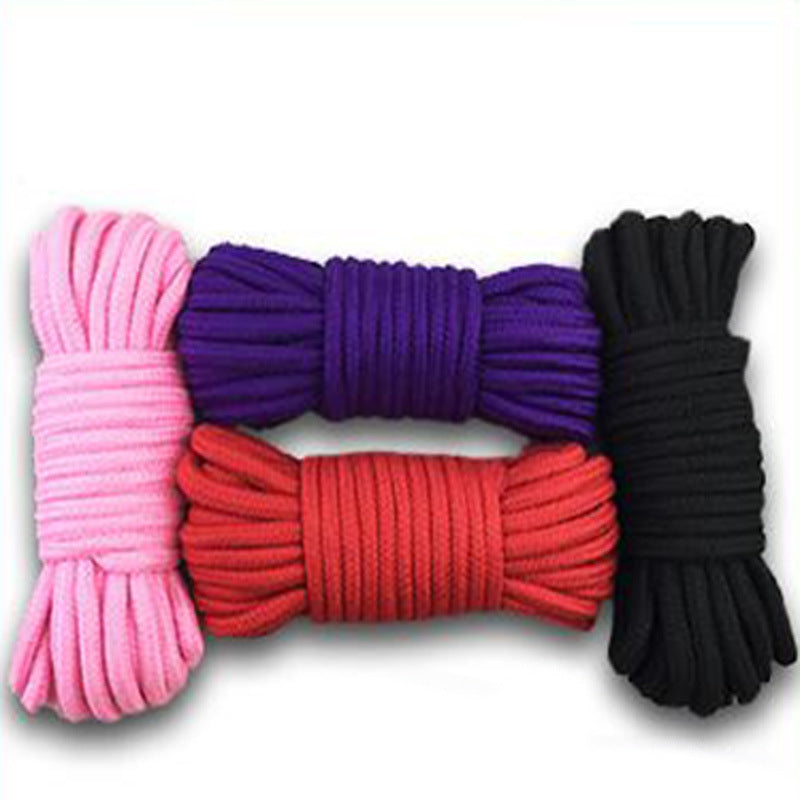 Erotic Bondage Rope for Couples, Intimate Play, 5m/10m Cotton Rope, SM Adult Product