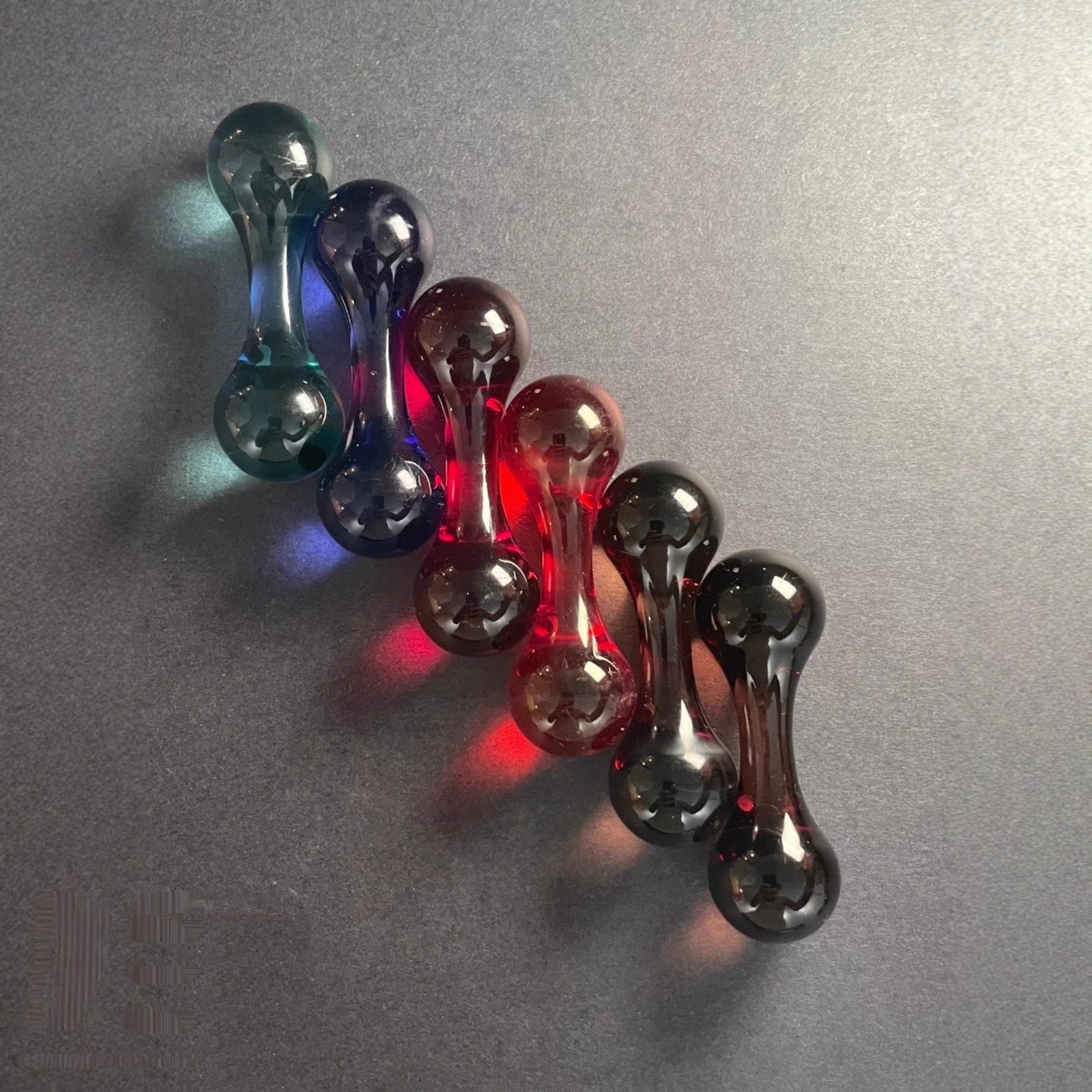 Acrylic Stress Relief Toy EDC Handheld Bone Bead Begleri Finger Toy Fitness Equipment