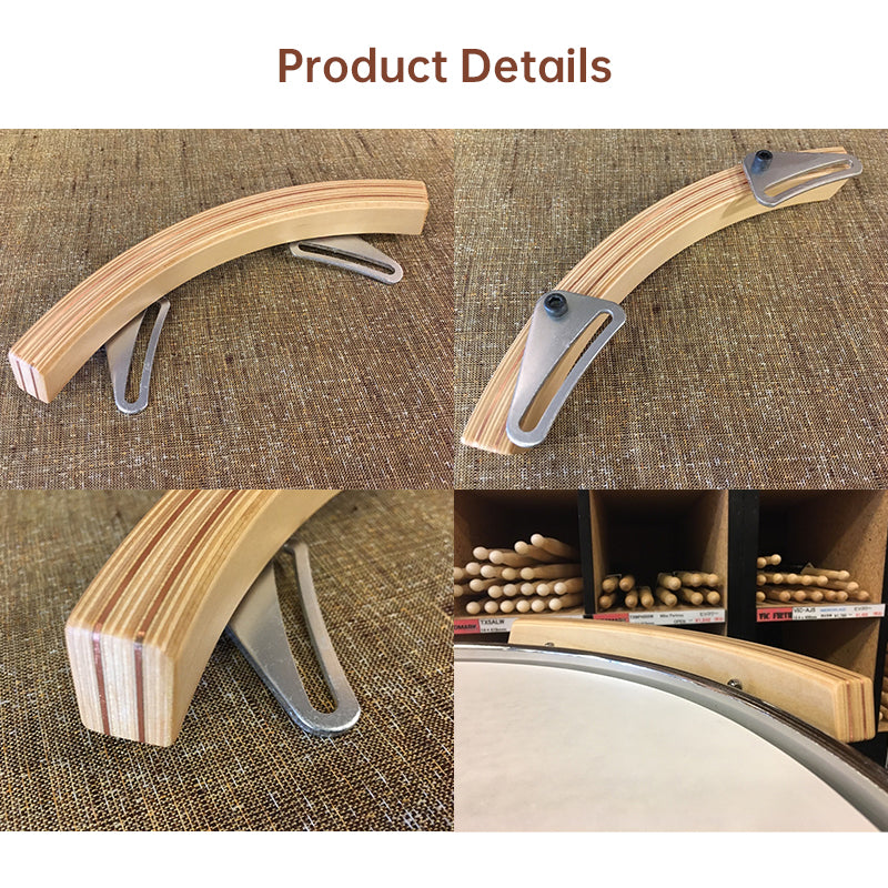 Maple Wood Bass Drum Beat Block – Enhance Acoustic Tone for Live Drum Kits