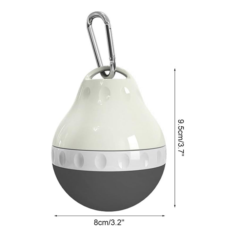 Portable Dog Water Dispenser with Bowl - Tear-Drop Design Lightweight Pet Water Bottle for Travel, Hiking, Outdoor