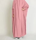 Chic Loose Long Women's Dress Solid Color Casual Plus Size Dress