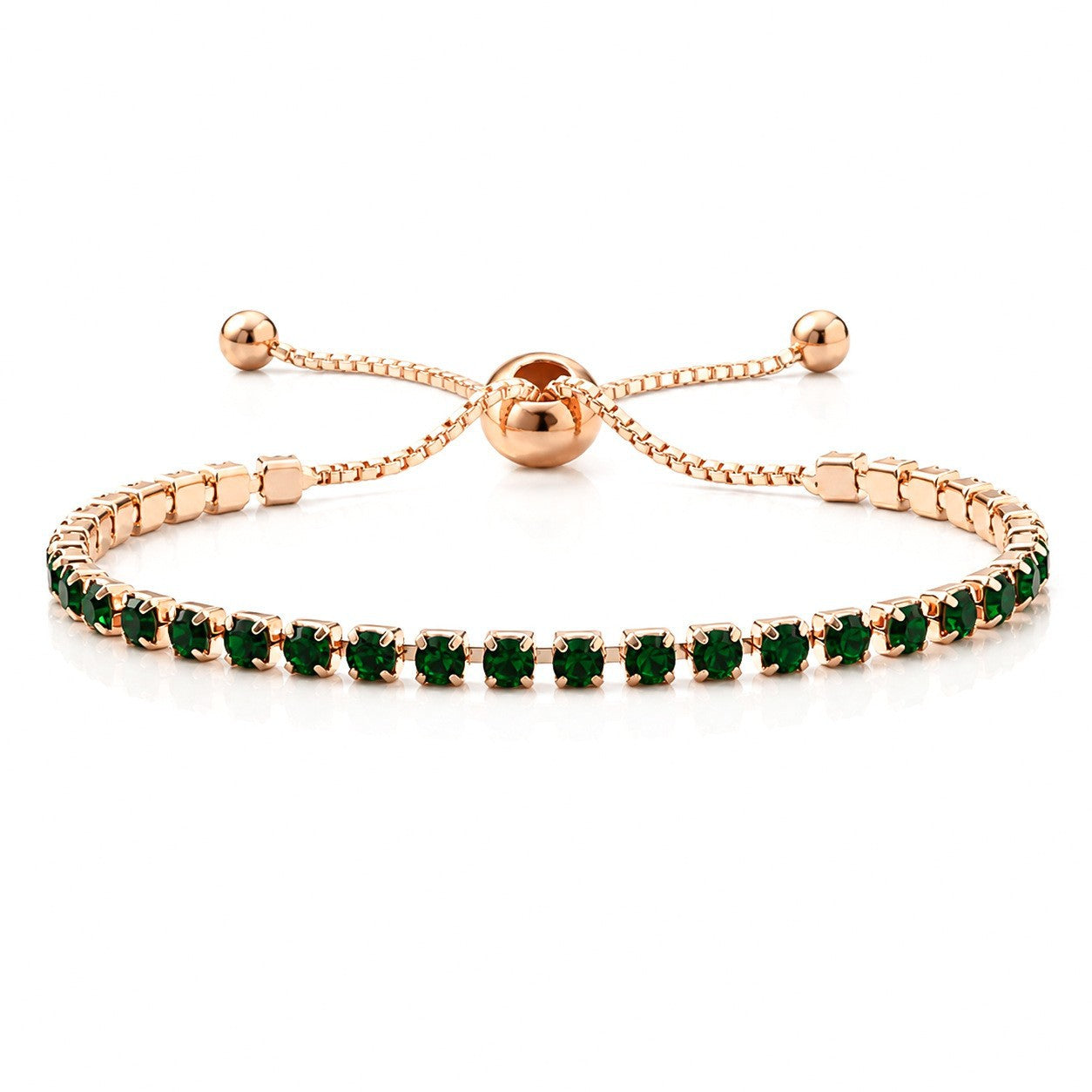 Hip Hop Tennis Zircon Chain Bracelet for Men and Women, Simple Fashion Jewelry