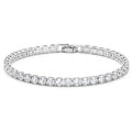 Hip Hop Tennis Zircon Chain Bracelet for Men and Women, Simple Fashion Jewelry