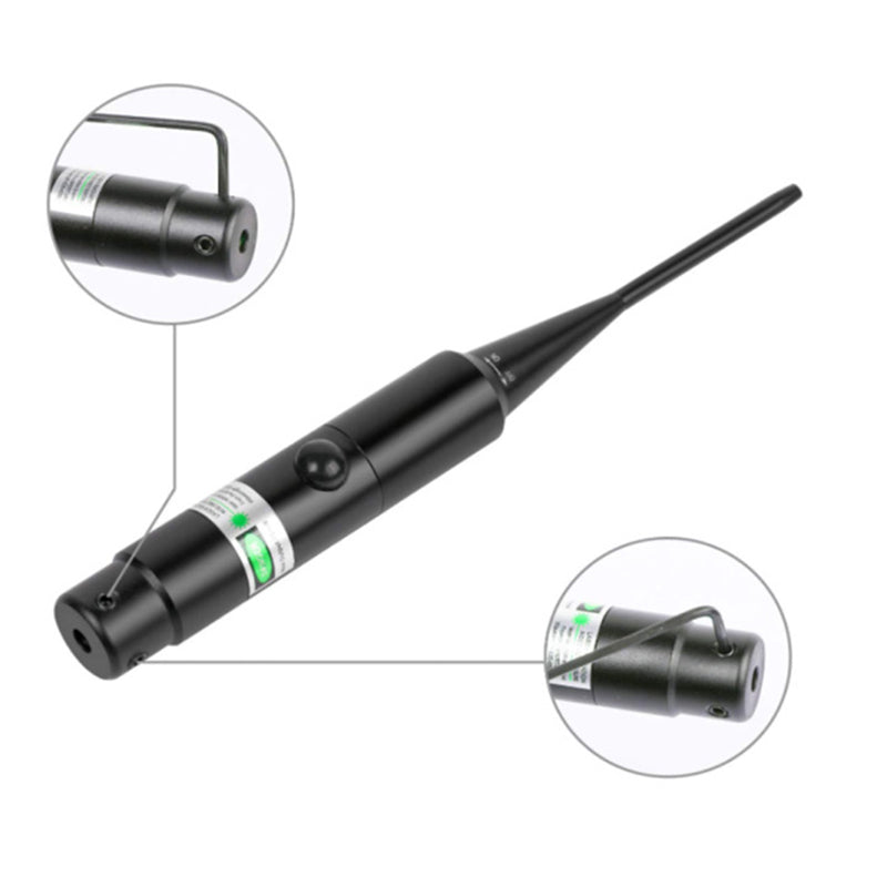 Laser Collimation Kit for Calibers .177 and .22 up to 12GA, Universal Laser Collimator