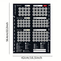 New Couple Scratch Card Game to Enhance Relationship, Modern Black Scene Poster