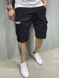 Men's Cargo Loose Straight-Leg Trendy Beach Mid-Length Pants