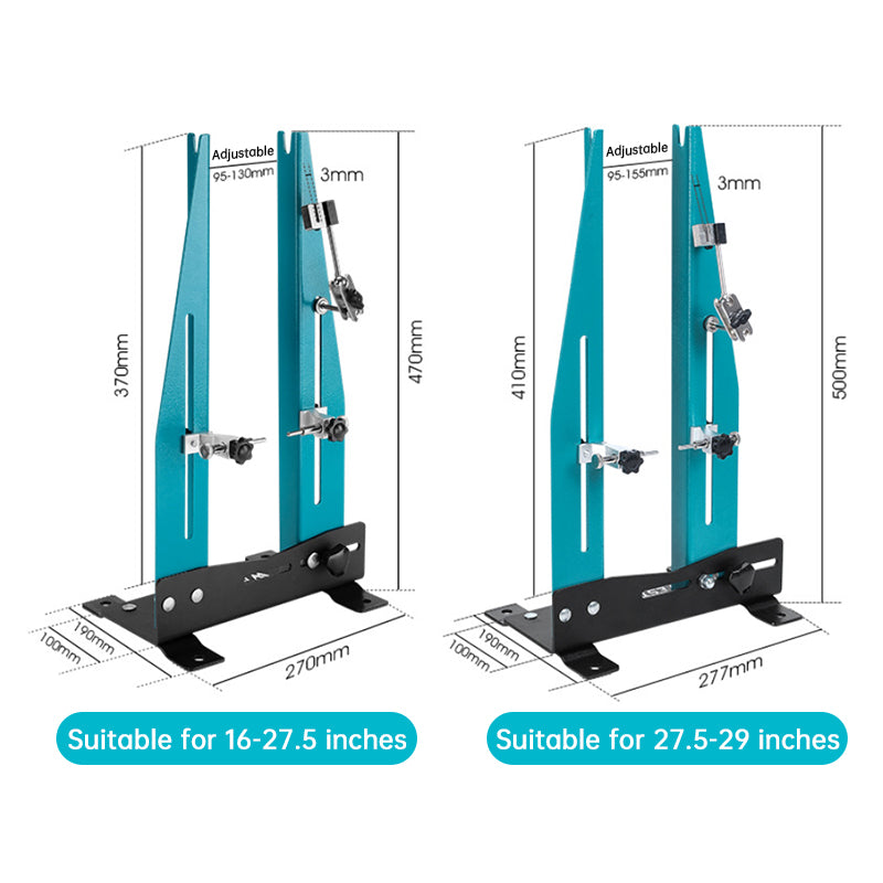 Professional Bike Wheel Stand, Bicycle Tire Repair Holder, Maintenance Rack, Cycling Accessory