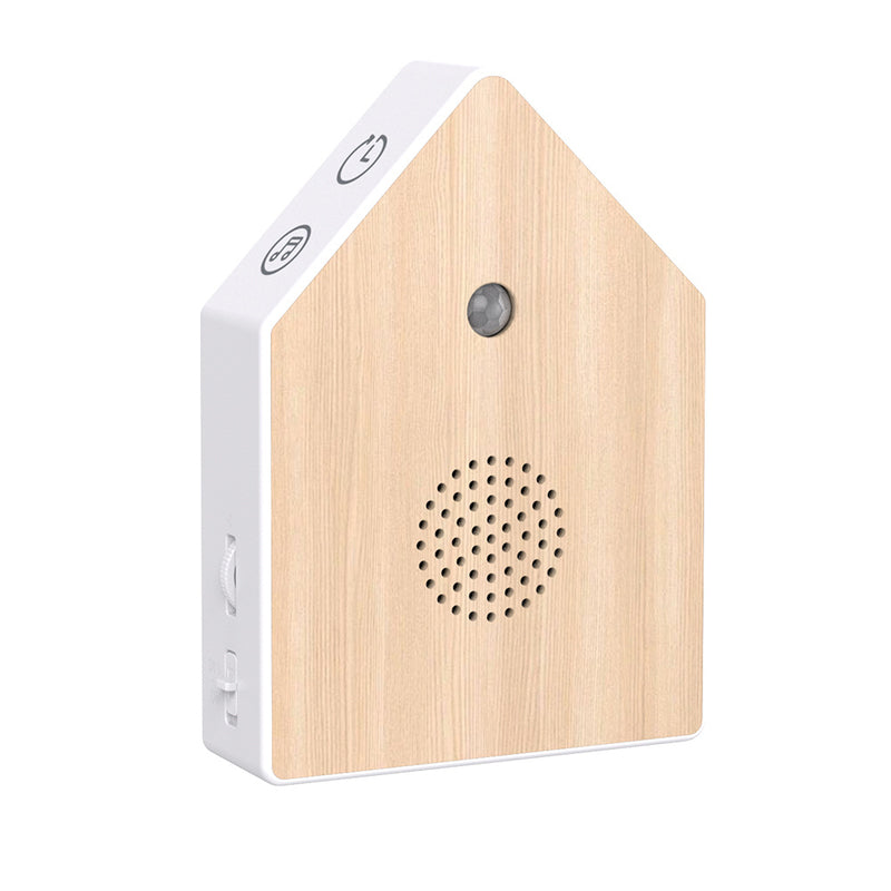 Realistic Birdsong Music Box, Motion Sensor Triggered, Portable Bird Chirp Speaker for Desktop/Wall Mount