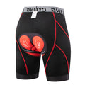 Cycling Shorts with Thick Silicone Padding, Breathable and High-Elastic Mountain and Road Bike Riding Pants