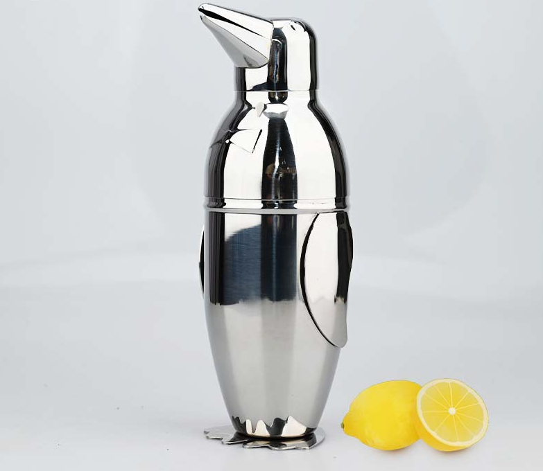 Shaker Professional Cocktail Shaker Stainless Steel Penguin Cup Cocktail Mixing Bottle Cocktail Shaker