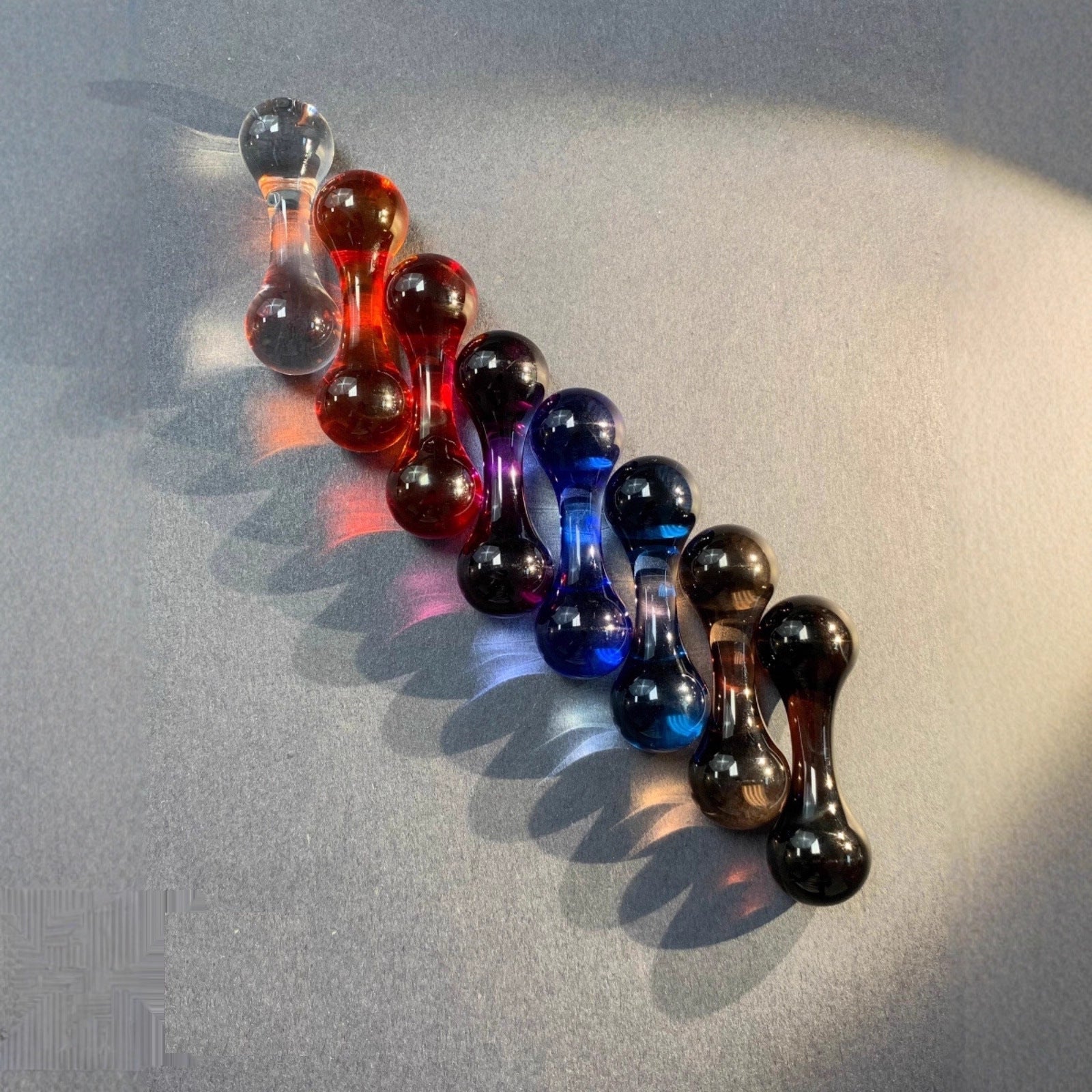 Acrylic Stress Relief Toy EDC Handheld Bone Bead Begleri Finger Toy Fitness Equipment